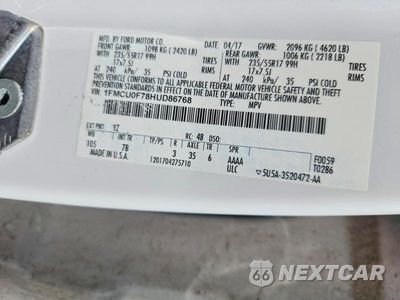 Zdjęcie 14 z 14 samochodu: 2017 FORD ESCAPE S VIN:1FMCU0F78HUD86768 - miniatura