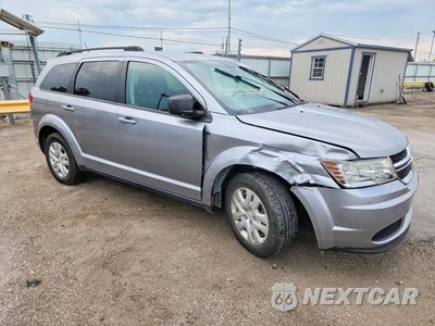 Czwarte zdjęcie samochodu z boku: 2018 DODGE JOURNEY SE VIN:3C4PDCAB2JT254060 - miniatura