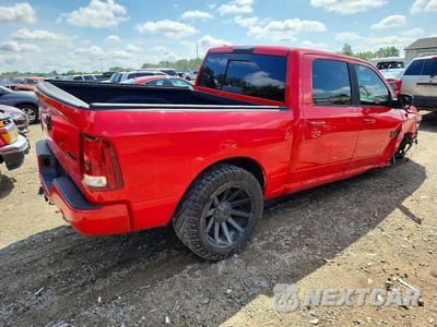 Trzecie zdjęcie samochodu z tyłu: 2016 RAM 1500 SPORT VIN:1C6RR7MT9GS223931 - miniatura