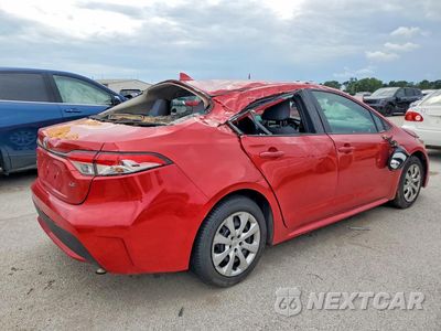 Trzecie zdjęcie samochodu z tyłu: 2020 TOYOTA COROLLA LE VIN:5YFEPRAE4LP018575 - miniatura