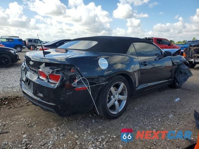 Trzecie zdjęcie samochodu z tyłu: 2011 CHEVROLET CAMARO LT VIN:2G1FC3DD3B9184898 - miniatura