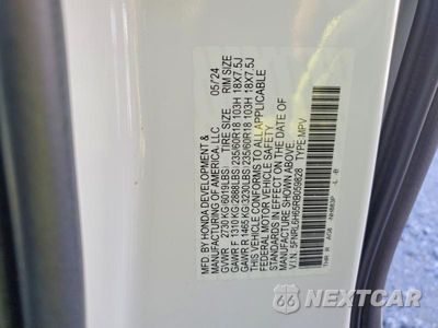 Zdjęcie 14 z 14 samochodu: 2024 HONDA ODYSSEY EXL VIN:5FNRL6H65RB059828 - miniatura