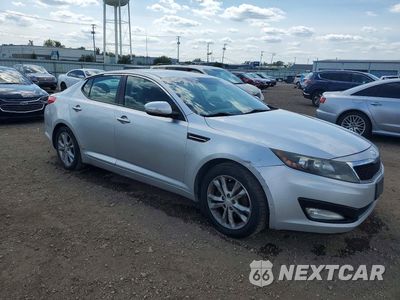 Czwarte zdjęcie samochodu z boku: 2013 KIA OPTIMA LX VIN:5XXGM4A79DG225768 - miniatura
