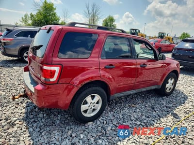 Trzecie zdjęcie samochodu z tyłu: 2010 FORD ESCAPE XLT VIN:1FMCU9DG8AKC92446 - miniatura