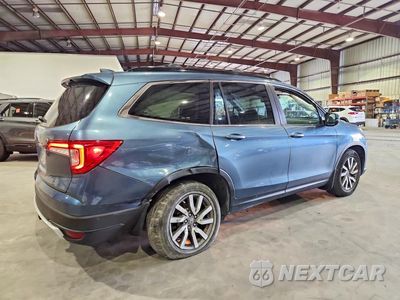 Trzecie zdjęcie samochodu z tyłu: 2019 HONDA PILOT EXL VIN:5FNYF5H58KB042516 - miniatura