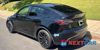 Trzecie zdjęcie samochodu z tyłu: 2021 TESLA MODEL Y VIN:5YJYGDEE2MF222671 - miniatura