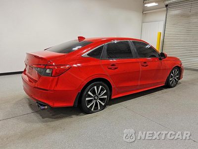 Trzecie zdjęcie samochodu z tyłu: 2022 HONDA CIVIC EX VIN:2HGFE1F77NH311760 - miniatura