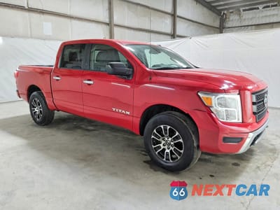 Czwarte zdjęcie samochodu z boku: 2021 NISSAN TITAN S VIN:1N6AA1EC7MN529932 - miniatura