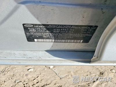 Zdjęcie 12 z 12 samochodu: 2017 HYUNDAI SONATA SE VIN:5NPE24AF3HH491642 - miniatura