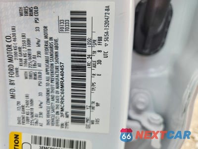 Zdjęcie 13 z 13 samochodu: 2021 FORD BRONCO SPORT OUTER BANKS VIN:3FMCR9C60MRA40457 - miniatura