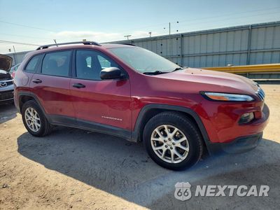 Czwarte zdjęcie samochodu z boku: 2015 JEEP CHEROKEE SPORT VIN:1C4PJMAB9FW719806 - miniatura
