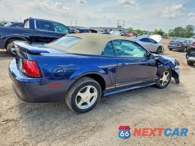 Trzecie zdjęcie samochodu z tyłu: 2001 FORD MUSTANG VIN:1FAFP44461F185279 - miniatura
