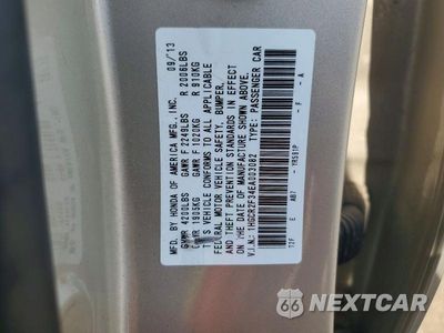 Zdjęcie 13 z 13 samochodu: 2014 HONDA ACCORD LX VIN:1HGCR2F34EA003082 - miniatura