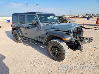 Czwarte zdjęcie samochodu z boku: 2024 JEEP WRANGLER SPORT VIN:1C4PJXDG4RW346686 - miniatura