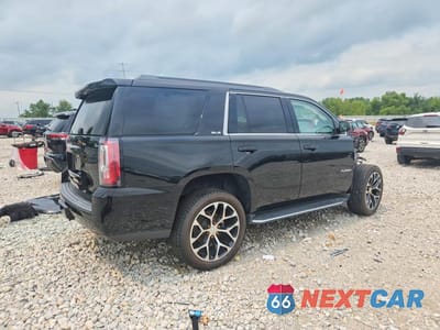 Trzecie zdjęcie samochodu z tyłu: 2018 GMC YUKON SLE VIN:1GKS2AKC9JR123720 - miniatura