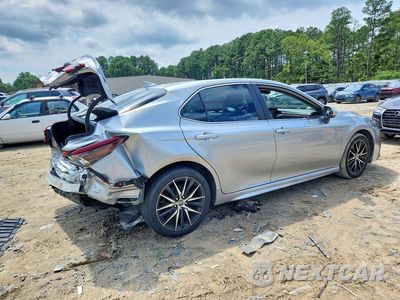 Trzecie zdjęcie samochodu z tyłu: 2023 TOYOTA CAMRY SE VIN:4T1G11AK9PU090667 - miniatura