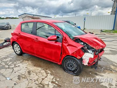 Czwarte zdjęcie samochodu z boku: 2014 TOYOTA YARIS 5-DOOR LE VIN:JTDKTUD38ED583381 - miniatura