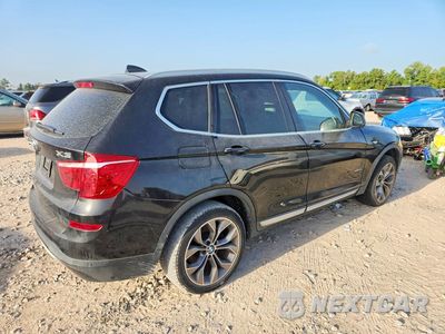 Trzecie zdjęcie samochodu z tyłu: 2015 BMW X3 XDRIVE28I VIN:5UXWX9C50F0D51549 - miniatura