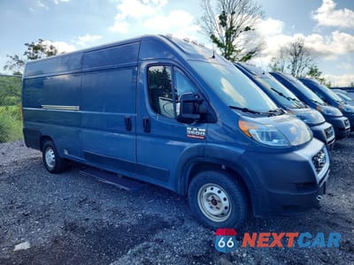 Czwarte zdjęcie samochodu z boku: 2021 RAM PROMASTER 3500 DELIVERY VAN VIN:3C6MRVJG6ME536875 - miniatura