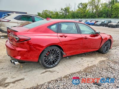 Trzecie zdjęcie samochodu z tyłu: 2023 ACURA TLX TYPE S VIN:19UUB7F04PA001119 - miniatura