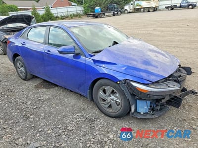 Czwarte zdjęcie samochodu z boku: 2024 HYUNDAI ELANTRA SE VIN:KMHLL4DGXRU763051 - miniatura