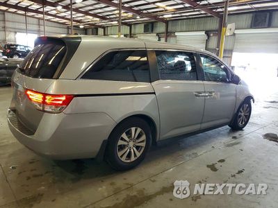 Trzecie zdjęcie samochodu z tyłu: 2016 HONDA ODYSSEY EXL VIN:5FNRL5H68GB075643 - miniatura