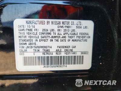Zdjęcie 13 z 13 samochodu: 2015 INFINITI Q50 PREMIUM VIN:JN1BV7AR6FM392714 - miniatura