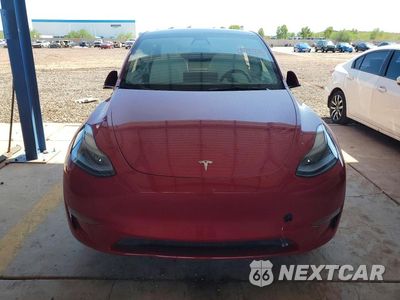 Piąte zdjęcie samochodu w środku: 2021 TESLA MODEL Y VIN:5YJYGDEE9MF205267 - miniatura