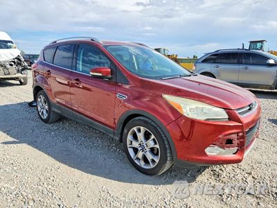 Czwarte zdjęcie samochodu z boku: 2014 FORD ESCAPE TITANIUM VIN:1FMCU0JX3EUE21106 - miniatura