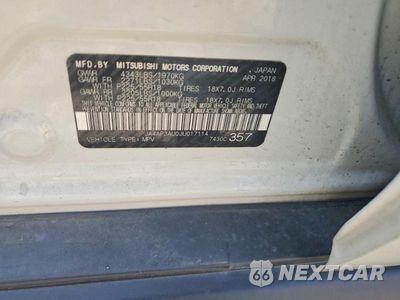 Zdjęcie 13 z 13 samochodu: 2018 MITSUBISHI OUTLANDER SPORT ES VIN:JA4AP3AU0JU017114 - miniatura