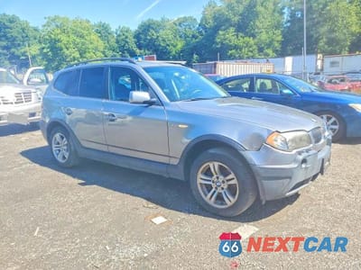 Czwarte zdjęcie samochodu z boku: 2005 BMW X3 3.0I VIN:WBXPA93405WD19553 - miniatura