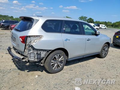 Trzecie zdjęcie samochodu z tyłu: 2019 NISSAN PATHFINDER SV VIN:5N1DR2MM6KC601488 - miniatura
