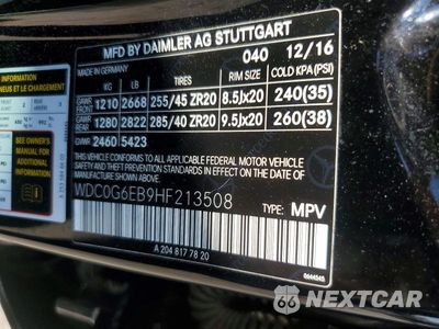 Zdjęcie 13 z 13 samochodu: 2017 MERCEDES-BENZ GLC 43 4MATIC AMG VIN:WDC0G6EB9HF213508 - miniatura