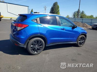 Trzecie zdjęcie samochodu z tyłu: 2022 HONDA HR-V SPORT VIN:3CZRU6H15NM728357 - miniatura
