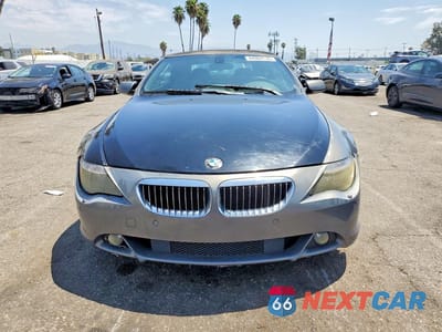 Piąte zdjęcie samochodu w środku: 2005 BMW 645 CI AUTOMATIC VIN:WBAEK73465B323811 - miniatura