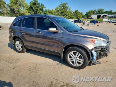Czwarte zdjęcie samochodu z boku: 2010 HONDA CR-V EXL VIN:5J6RE4H76AL083199 - miniatura