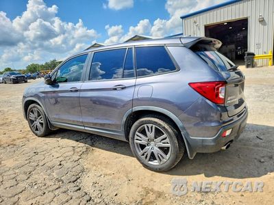 Drugie zdjęcie samochodu z przodu: 2020 HONDA PASSPORT EXL VIN:5FNYF7H59LB004757 - miniatura