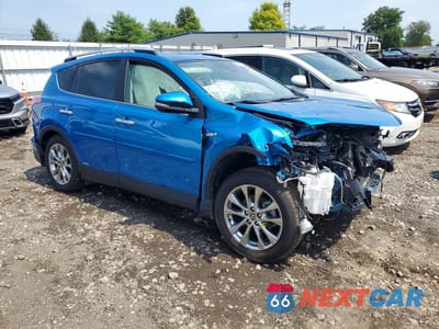 Czwarte zdjęcie samochodu z boku: 2016 TOYOTA RAV4 HV LIMITED VIN:JTMDJREV4GD020990 - miniatura