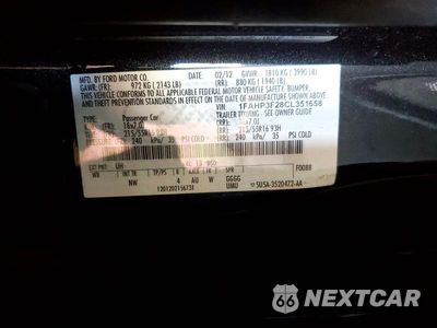 Zdjęcie 13 z 13 samochodu: 2012 FORD FOCUS SE VIN:1FAHP3F28CL351658 - miniatura