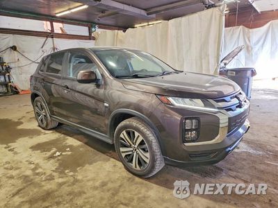 Czwarte zdjęcie samochodu z boku: 2021 MITSUBISHI OUTLANDER SPORT ES VIN:JA4ARUAUXMU006254 - miniatura