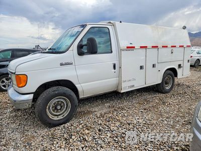 2007 FORD ECONOLINE E350 SUPER DUTY CUTAWAY VAN 1FDSE35L77DA91863 - główne zdjęcie licytacji z USA - miniatura