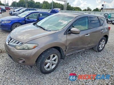 2010 NISSAN MURANO S JN8AZ1MW9AW122289 - główne zdjęcie licytacji z USA - miniatura