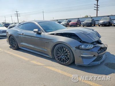 Czwarte zdjęcie samochodu z boku: 2019 FORD MUSTANG GT VIN:1FA6P8CF8K5153760 - miniatura
