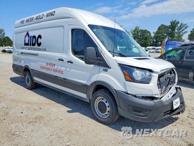 Czwarte zdjęcie samochodu z boku: 2024 FORD TRANSIT 350 DELIVERY VAN VIN:1FTBW3X88RKB74307 - miniatura
