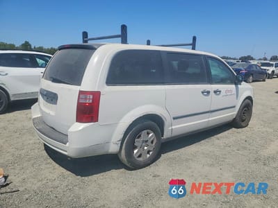 Trzecie zdjęcie samochodu z tyłu: 2008 DODGE GRAND CARAVAN SE VIN:2D8HN44HX8R780958 - miniatura