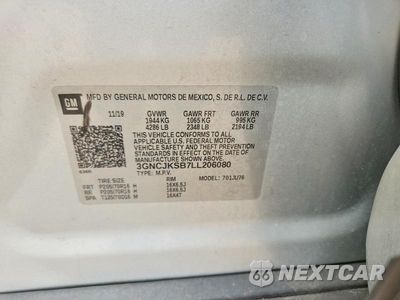 Zdjęcie 12 z 12 samochodu: 2020 CHEVROLET TRAX LS VIN:3GNCJKSB7LL206080 - miniatura