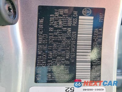 Zdjęcie 12 z 12 samochodu: 2023 TOYOTA CAMRY HYBRID SE VIN:4T1G31AK5PU615928 - miniatura