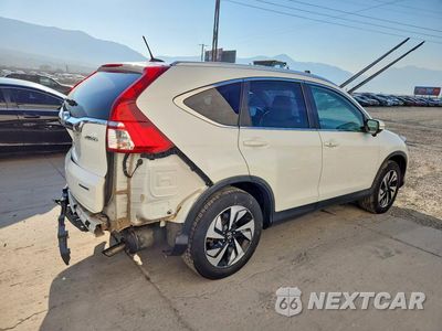 Trzecie zdjęcie samochodu z tyłu: 2015 HONDA CR-V TOURING VIN:5J6RM4H92FL096365 - miniatura