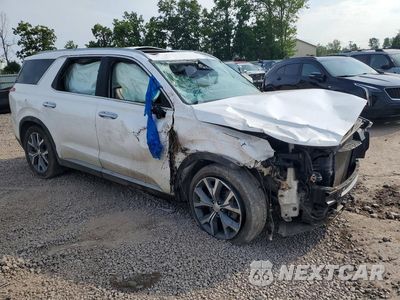 Czwarte zdjęcie samochodu z boku: 2020 HYUNDAI PALISADE SEL VIN:KM8R4DHE4LU077515 - miniatura