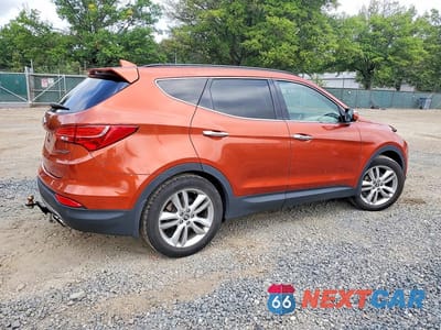 Trzecie zdjęcie samochodu z tyłu: 2014 HYUNDAI SANTA FE SPORT 2.0T VIN:5XYZW3LAXEG213552 - miniatura